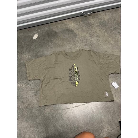 Free People FP Movement Inspire Tee Shirt Yoga Workout Cropped NWT - Picture 1 of 4